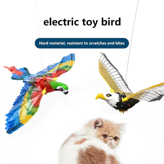 Interactive Electric Bird Toy for Cats – Flying Eagle Simulation with Ceiling Mount